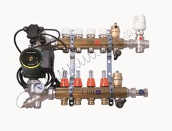 DUAL - ZOSTAVA PRE KOMBINÁCIU PODLAHOVÉHO VYKUROVANIA S RADIÁTOROVÝM - BEZ SKRINE