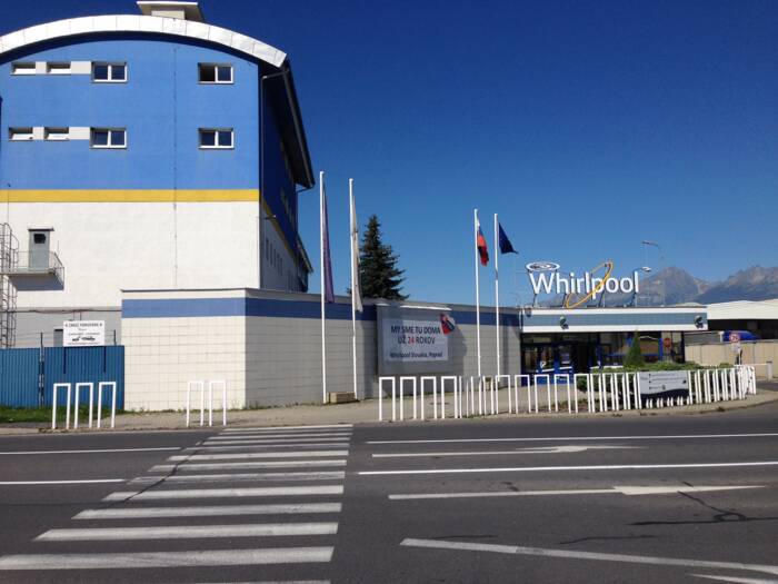 POPRAD – FIRMA WHIRLPOOL POPRAD