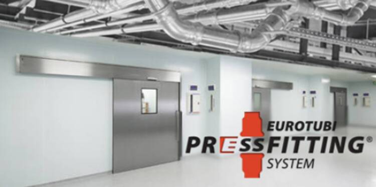 IVAR.PRESS FITTING SYSTEM pre vákuové systémy v zdravotníctve